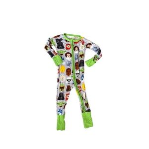 Little Sleepies Kids Colorful StarWars Print One Piece